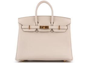 Hermès Birkin 25 Togo Craie GHW