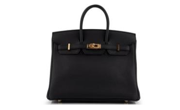 Hermès Birkin 25 Togo Noir GHW